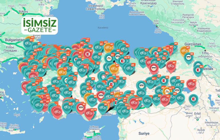 Elektrikli Araba Şarj İstasyonları Haritası: Elektrikli Aracınızı Türkiye’de Nerede ve Nasıl Şarj Edebilirsiniz?