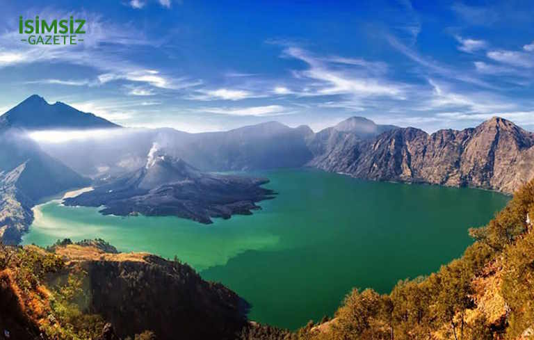 Endonezya Lombok gezilecek yerler, Rinjani Dağı