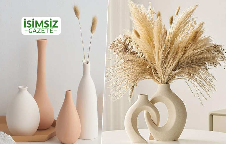 Minimalist Vazo Tasarımları ile Sade Şıklık / Dekorasyon Vazo Fikirleri