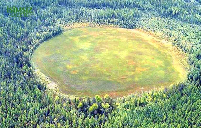 Tunguska Olayı 1908 Meteor Çarpması Sonucu Yanan Orman